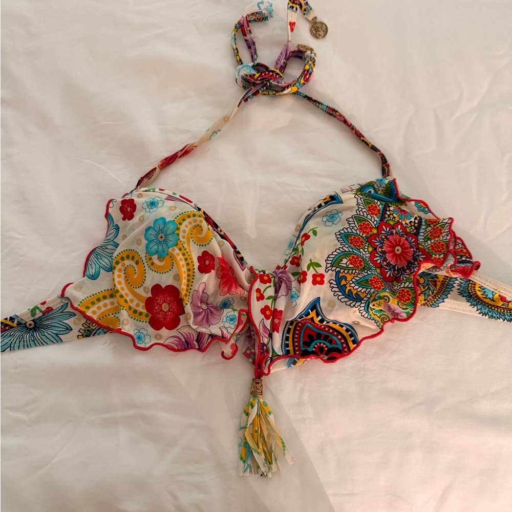 Luli Fama Multicolor Paisley Bikini